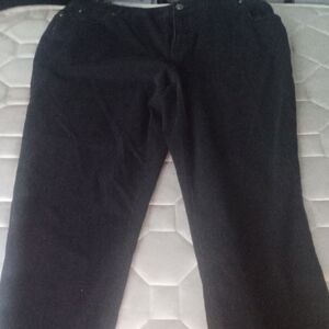 CJ Banks Women's High Rise Black Jeans